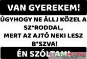 Van gyerekem úgyhogy... autómatrica Van gyerekem úgyhogy... autómatrica