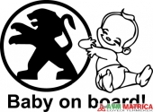Peugeot baby on board autómatrica