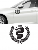 Alfa Romeo koszorú autómatrica