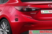 Mazda szerelő minion autómatrica