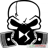 Skull mask - ds autómatrica