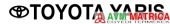 Toyota Yaris szélvédőmatrica Toyota Yaris szélvédőmatrica