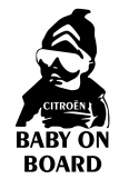 Citroen baby on board 2 matrica