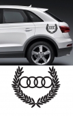 Audi koszorú autómatrica