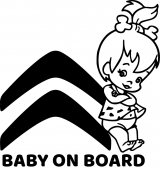 Citroen baby on board - csajos autómatrica Citroen baby on board - csajos autómatrica