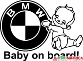 BMW baby on board autómatrica