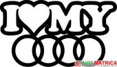 I love my Audi autómatrica I love my Audi autómatrica